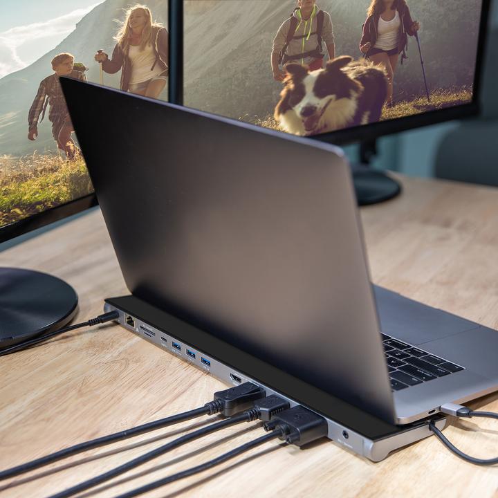 Produktbild j5Create USB-C Triple Display Docking (USB-C, 1 Ports)