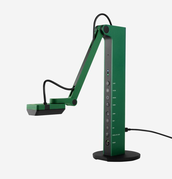 Ipevo VZ-R HDMI/USB Dual Mode 8 Megapixel Document Camera funziona con o senza un computer (4K, 27 x 48 cm)