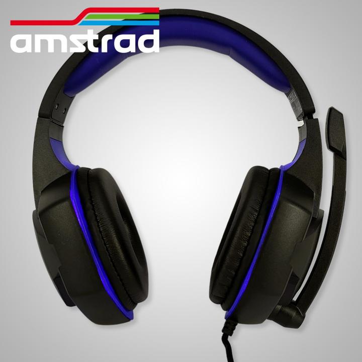 Produktbild Amstrad Pro Gamer Headset für PC / SWITCH / PS4 / XBOX Kabelgebunden 3 Meter LED-Rückspiegelung. (Kabelgebunden)