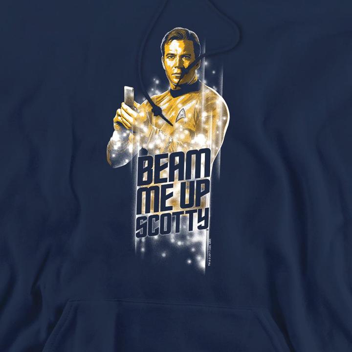 Immagine prodotto Beam Me Up Felpa con Cappuccio Uomo (XL)