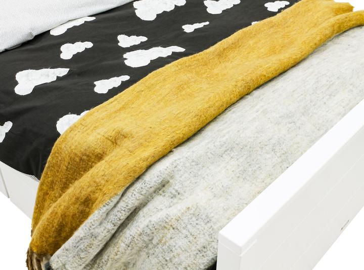 Produktbild Bopita Bobby Bett mit niedriges Kopfteil 140 x 200 Weiss