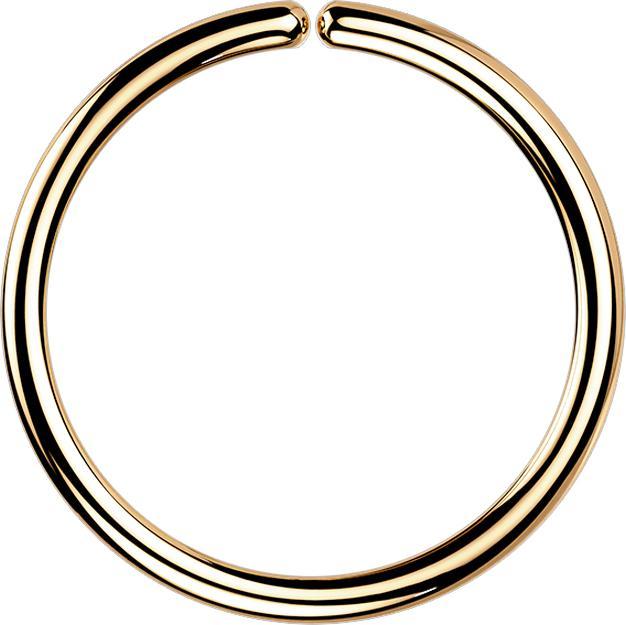 Star Piercing Micro Piercing Ring rosegold (ohne Messing, 925 Sterlingsilber)