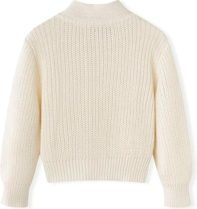 Immagine prodotto VidaXL Cardigan da bambino bianco neve 92,Materiale: 100 (92)