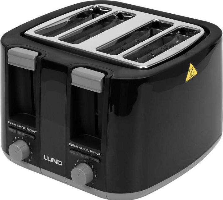 Produktbild Toya LUND TOSTER 1300-1500W CZARNY