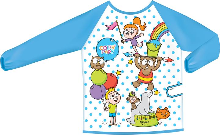 Actual product image Maped Children's painting apron
