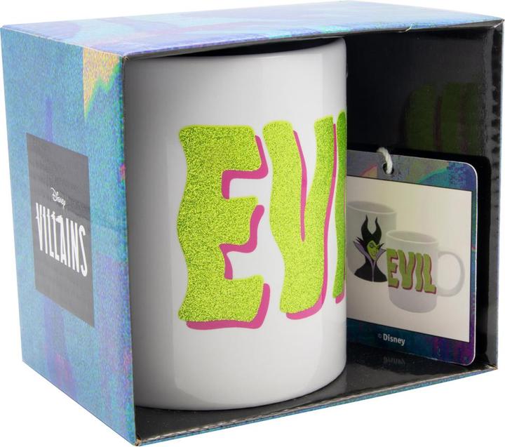Image du produit Disney Villains Mug à Paillettes Maleficient "Evil (320 ml)