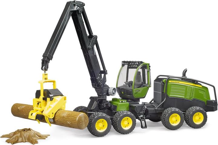 Image du produit Bruder John Deere 1270G Récolteuse avec 1 tronc d'arbre