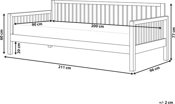 Actual product image Beliani Tricot (90 x 200 cm)