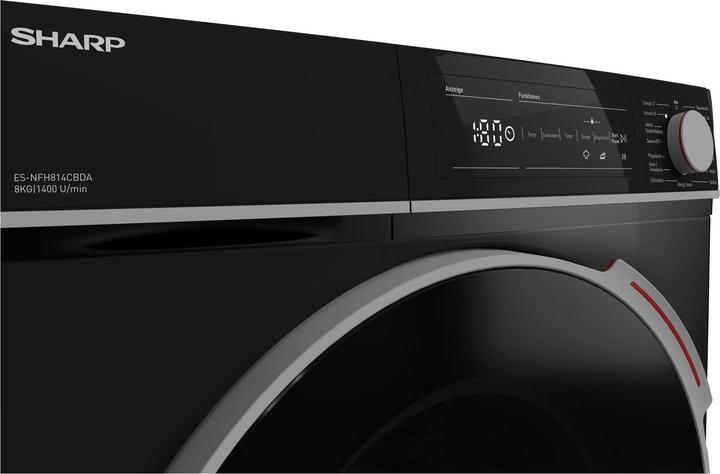 Image du produit Sharp ES-NFH814CBDA-FR (8 kg, Gauche)