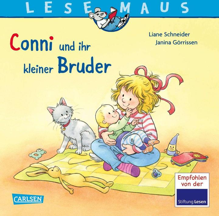 LESEMAUS 23: Conni e il suo fratellino (Sarto Liane, Janina Görrissen, Marc Rueda, Tedesco)