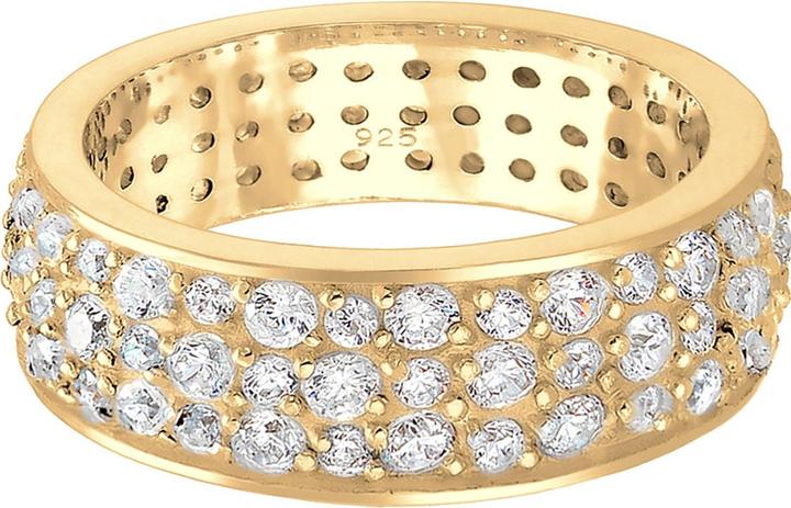 Immagine prodotto Elli Anello a fascia, anello di cristallo (58, 925 Argento)