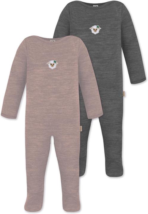 Image du produit Normani Lot de 2 dorsales MERINO Bébé Mérinos "Levin" - 9413 (86)