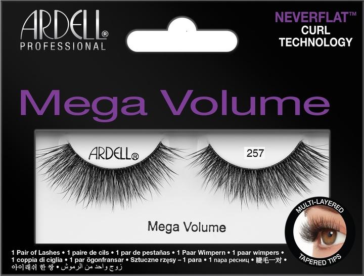 Actual product image Ardell Mega Volume False Eyelashes - Pack of 6 (Artificial eyelashes)