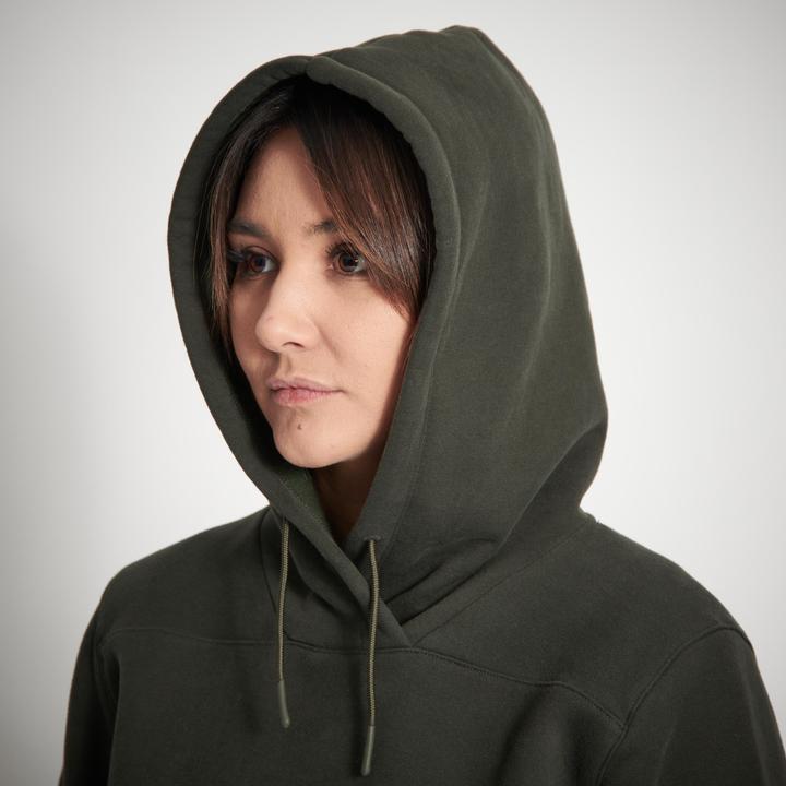 Immagine prodotto Solognac Maglia con cappuccio da donna 500 verde caldo (M)
