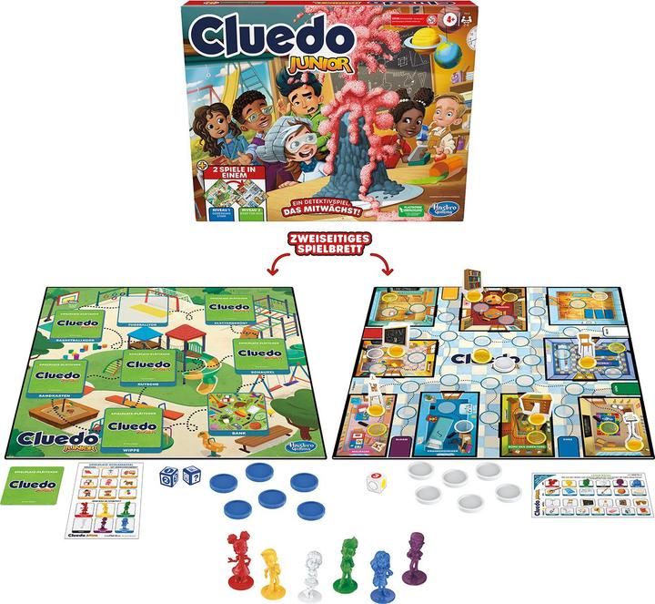 Productafbeelding Hasbro Gaming Cluedo Junior (Duits)