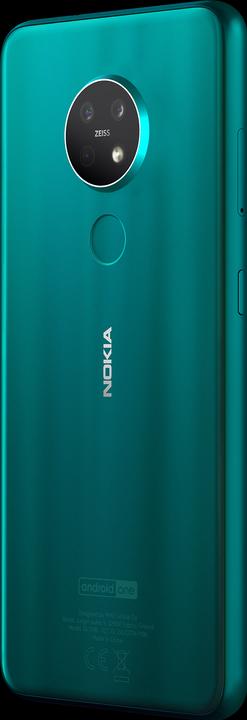 Produktbild Nokia 7.2 (64 GB, Cyan Green, 6.30", Dual SIM + SD, 48 Mpx, 4G)