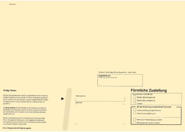 Produktbild Rnk Verlag Zustellungsumschlag, DIN C4, ohne Fenster (C4, 50 x)