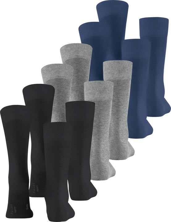 Actual product image Falke Happy 6-Pack Herren Socken (pack of 6, 39 - 42)