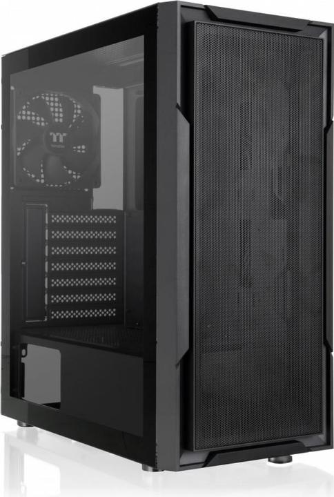 Actual product image Thermaltake Versa XM1 Tempered Glass 120mm Fan USB30 Case - Black