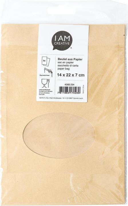 Produktbild I Am Creative Zippertüten (Geschenktüte, 5 x)