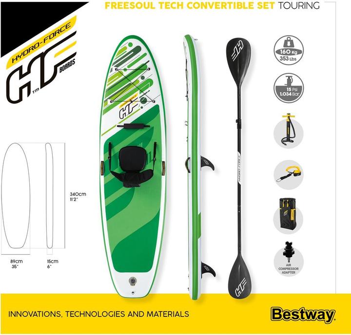 Produktbild Bestway Hydro-Force Freesoul (11'5")