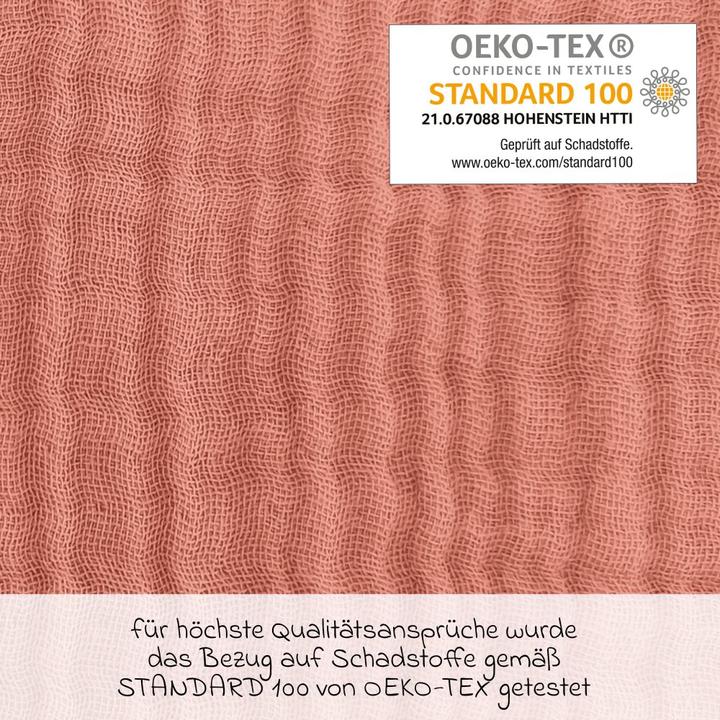 Produktbild Theraline Stillkissen Ersatzbezug für Stillkissen Das Original - Musselin (190 cm)