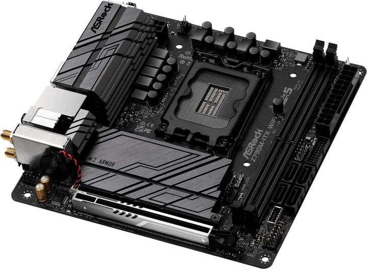 Immagine prodotto AsRock Z790M-ITX WiFi (LGA 1700, Intel Z790, Mini-ITX)