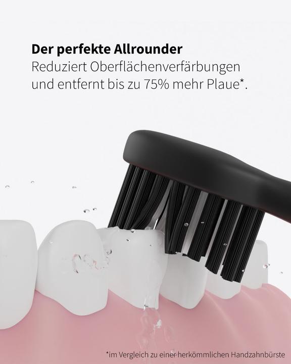 Produktbild Zahnheld Bürstenkopf Basic Medium 9x Weiss (9 x)