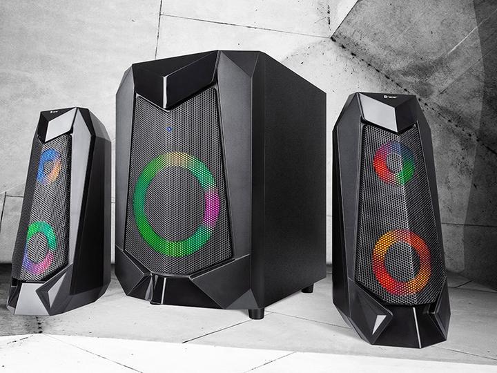 Actual product image Tracer 2+1 Hi-Cube RGB Flow BT speakers