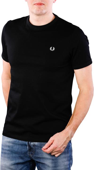 Actual product image Fred Perry Ringer T-Shirt black (XL, XXL)