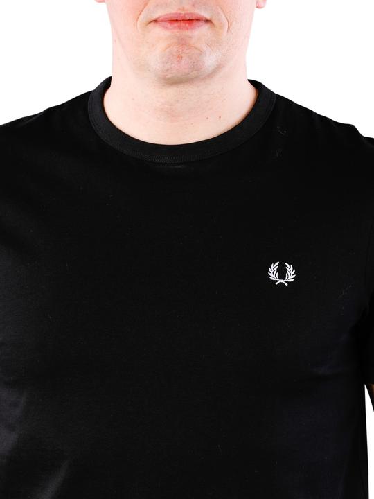Actual product image Fred Perry Ringer T-Shirt black (XL, XXL)