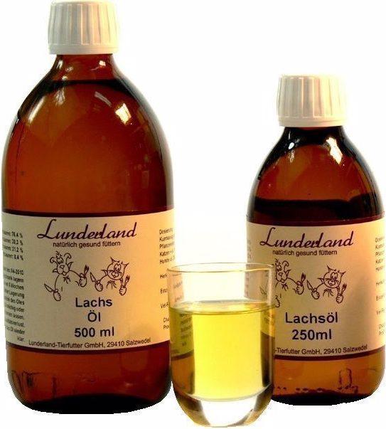 Produktbild Lunderland Wild-Lachsöl Ergänzungsfutter (98 g)