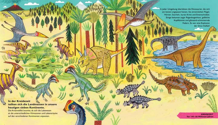 Actual product image So lebten die Dinosaurier und andere Urzeittiere (German, Steve Williams, Catherine Barr, 2024)