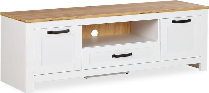 Produktbild Homestyle4u Wohnwand Anbauwand Landhaus