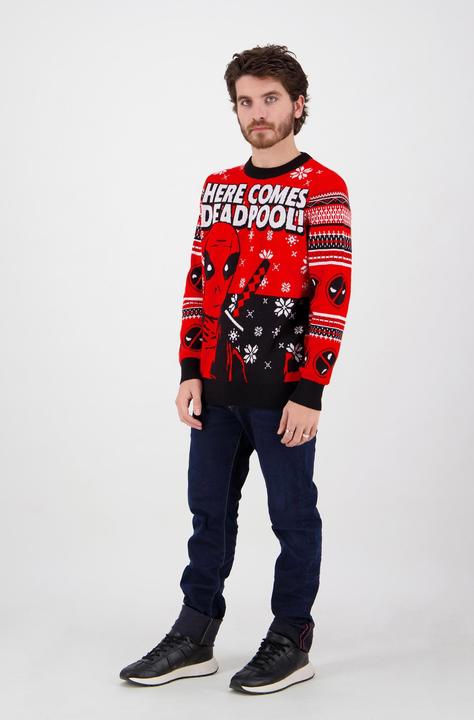 Immagine prodotto Deadpool Maglione di Natale a maglia (XL)