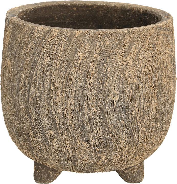 Actual product image Natura Punto Set of 2 ceramic flower pots, anthracite, each 12.5 x 11 cm (12.50 cm)