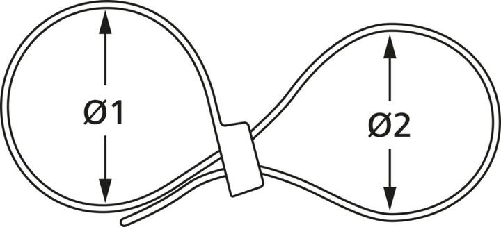 Produktbild HellermannTyton Kabelbinder (Kunststoffkabelbinder, 395 mm, 100 Stk.)