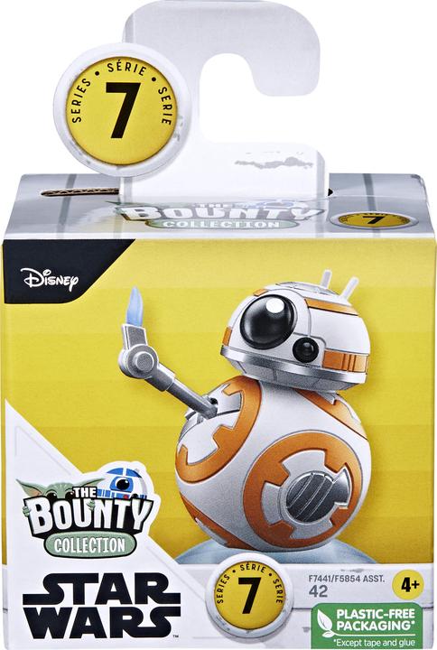 Immagine prodotto Hasbro Star Wars The Bounty Collection Serie 7, mini action figure di BB-8, posa da amico di BB-8, 2,25