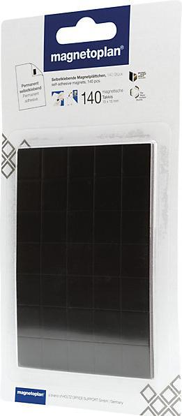 Image du produit Magnetoplan Coins magnétiques, L x l 15 x 15 mm, lot de 1400. (1400 x)