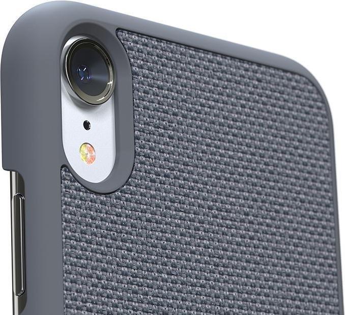 Productafbeelding Nordic Elements Origineel Helium - Iphone Xr Hoesje met Echt Esdoornhout (Medium Grijs) (Apple iPhone XR)