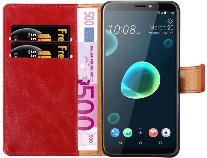 Produktbild Cadorabo Book Luxury Cover (HTC Desire 12+)