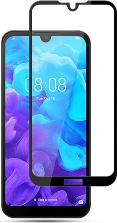 Produktbild Screenguard Huawei Y5 2019 Full Screen Panzerglas Schutzfolie 2.5D 9H (1 Stück, Huawei Y5 (2019))