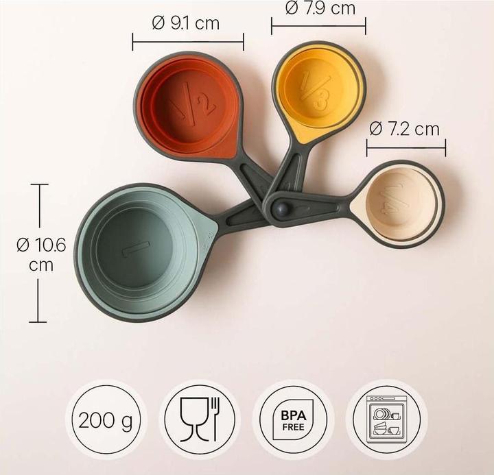 Produktbild Esmée 4 in 1 Cup Messbecher Set (100 ml)
