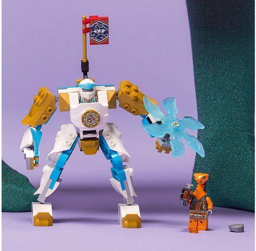 Actual product image LEGO Zane's Power Up Mech EVO (71761, LEGO Ninjago)