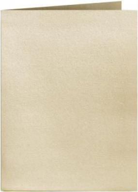 Artoz Cards Glaze A5x2h high double bronze shine (A5, 235 g/m²)