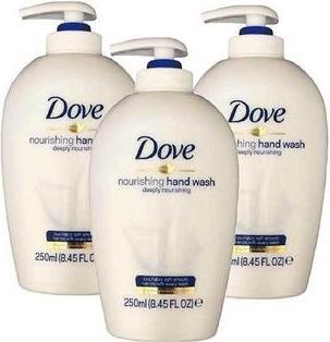 Produktbild Dove Pflegende Hand-Waschlotion Seifenspender (Flüssigseife, 250 ml)
