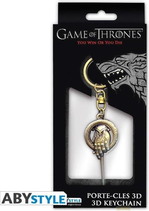Produktbild ABYstyle GAME OF THRONES - Keychain 3D Hand of King X2