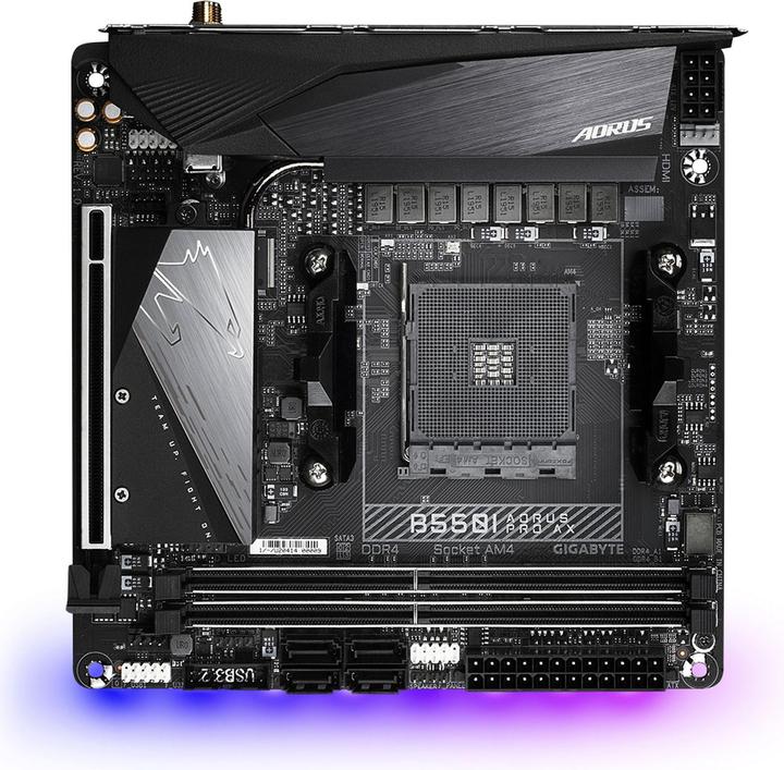 Gigabyte B550I Aorus Pro AX (AM4, AMD B550, Mini-ITX)