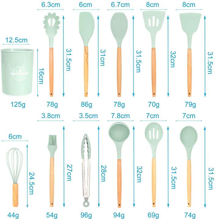Actual product image Intirilife Kitchen utensil set