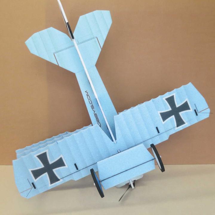 Immagine prodotto RC Factory RC-Factory Crack FOKKER Dr.1 Triplano Red Baron serie LITE (Acrobazia aerea)
